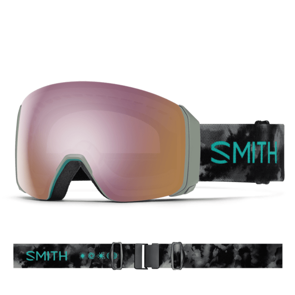 Smith 4D MAG XL Goggles Mind Expanders/ChromaPop Everyday Rose Gold Mirror + ChromaPop Storm Rose Flash - Pacific Boarder