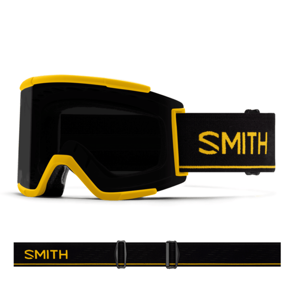Smith Squad XL Goggles Killer Bee/ChromaPop Sun Black + ChromaPop Storm Blue Sensor Mirror - Pacific Boarder