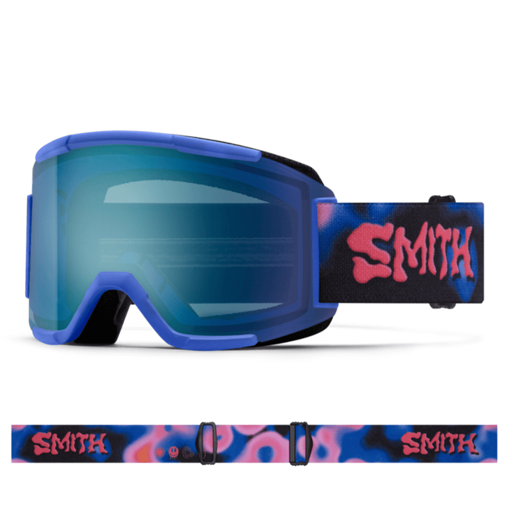Smith Squad Goggles Supernova Vibes/ChromaPop Everyday Blue Mirror + Yellow - Pacific Boarder