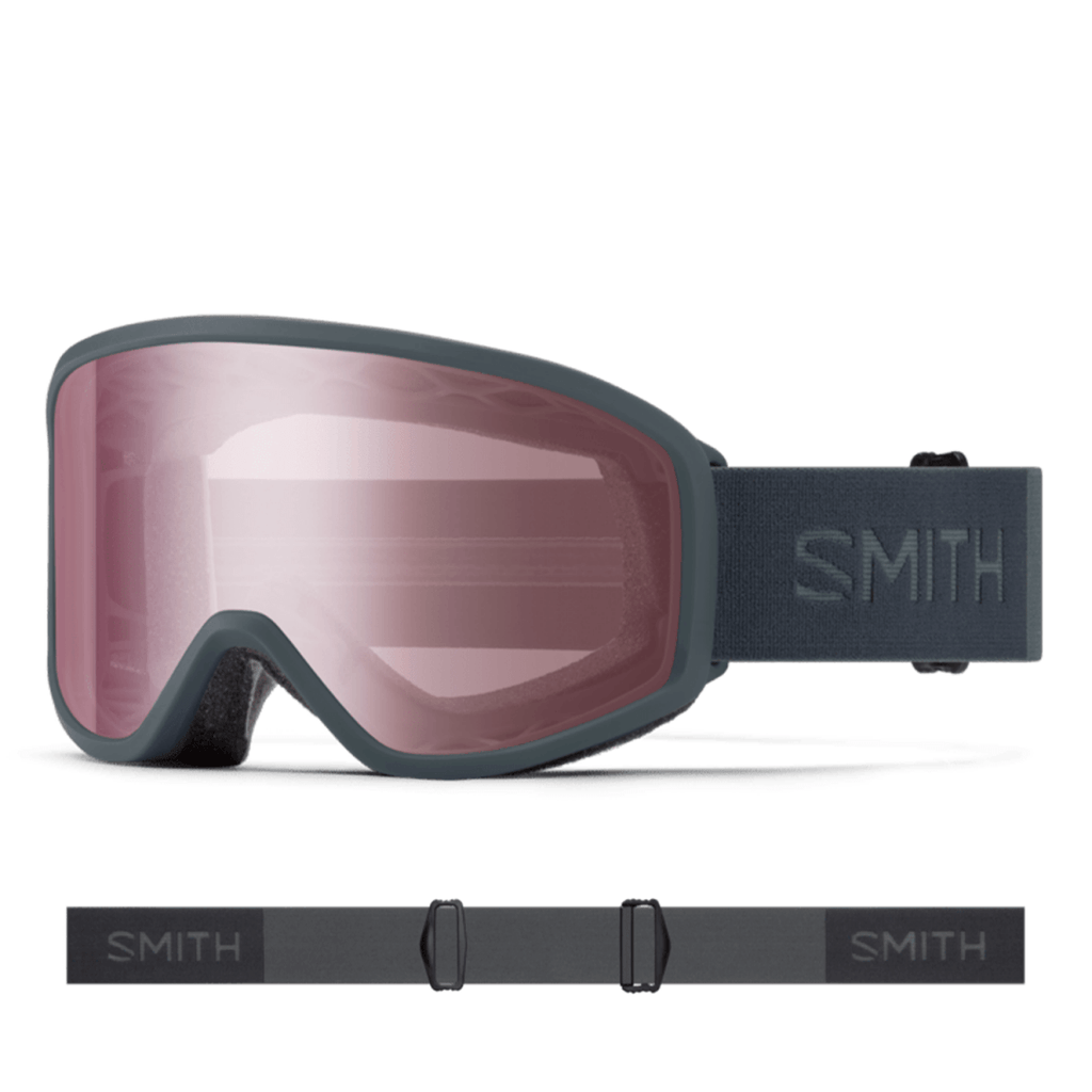 Smith Reason OTG Low Bridge Fit Goggles Slate/Ignitor Mirror - Pacific Boarder