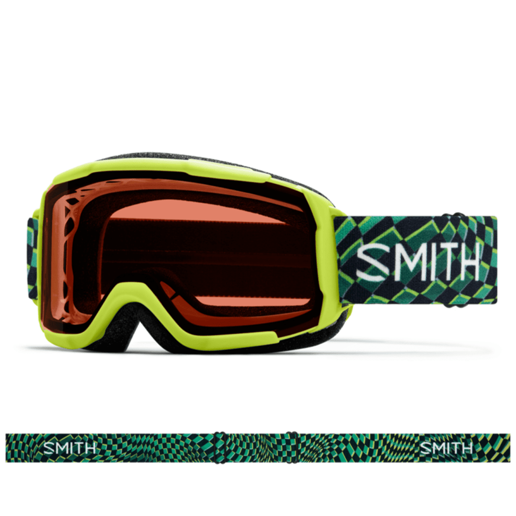 Smith Daredevil Goggles Electric Lime Left Turn/RC36 - Pacific Boarder