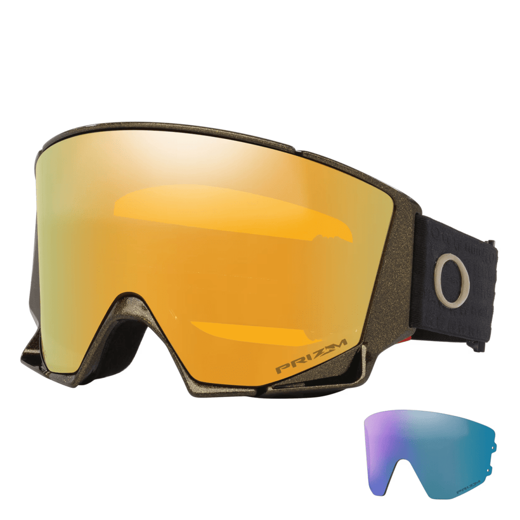 Oakley Flow Scape L Low Bridge Fit Goggles 50th Anniversary/Prizm 24K + Prizm Iced - Pacific Boarder