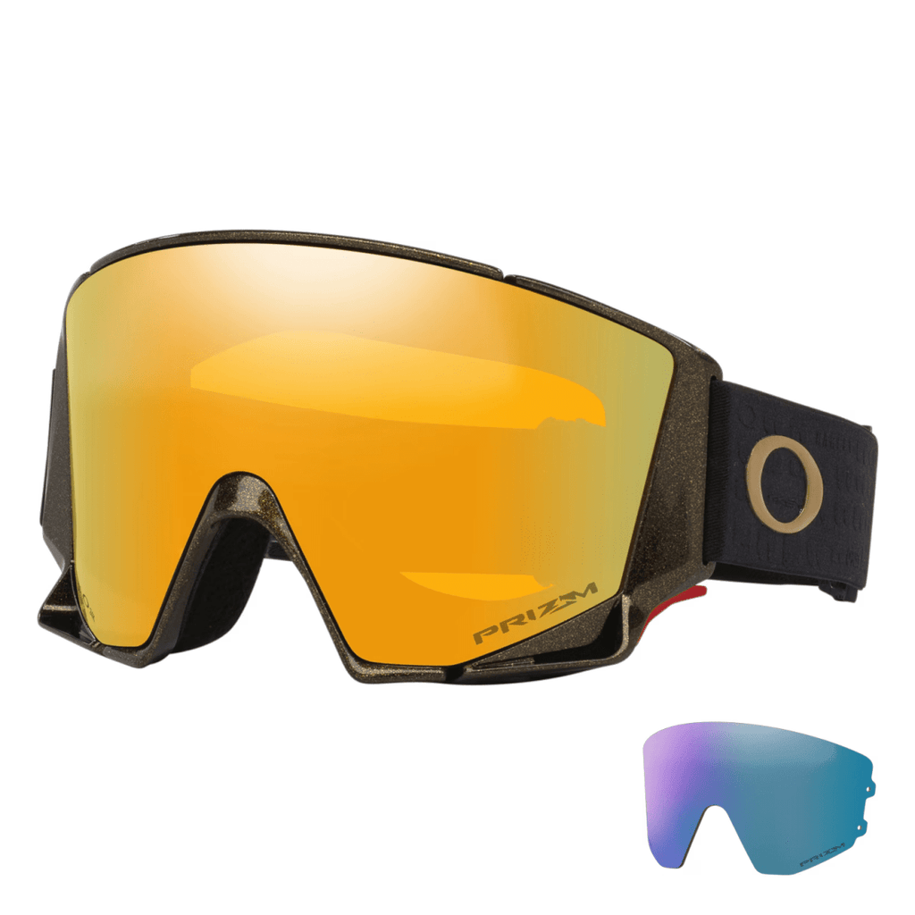 Oakley Flow Scape M Low Bridge Fit Goggles 50th Anniversary/Prizm 24K + Prizm Iced - Pacific Boarder