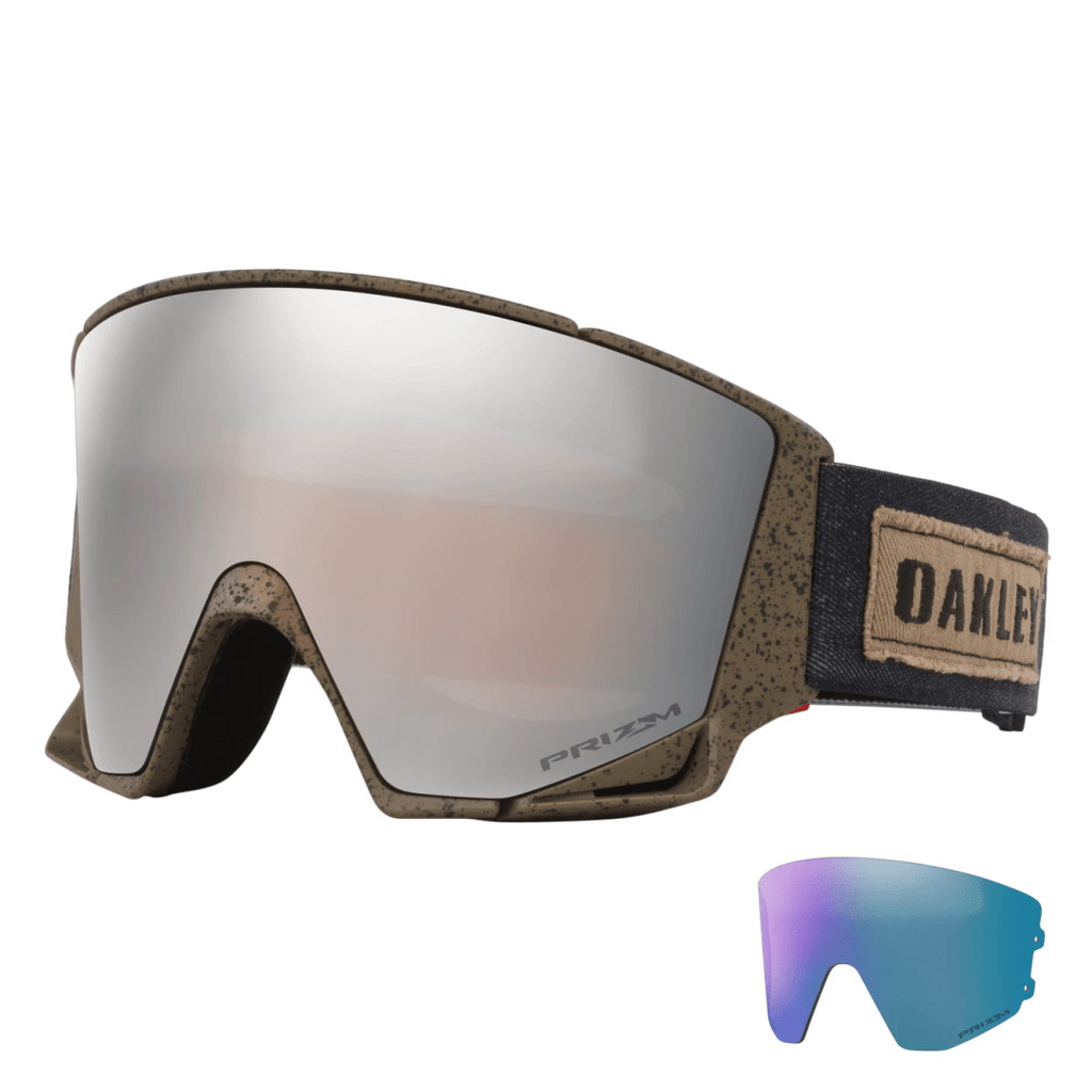 Oakley Flow Scape L Goggles Sage Kotsenburg Signature/Prizm Black + Prizm Iced - Pacific Boarder