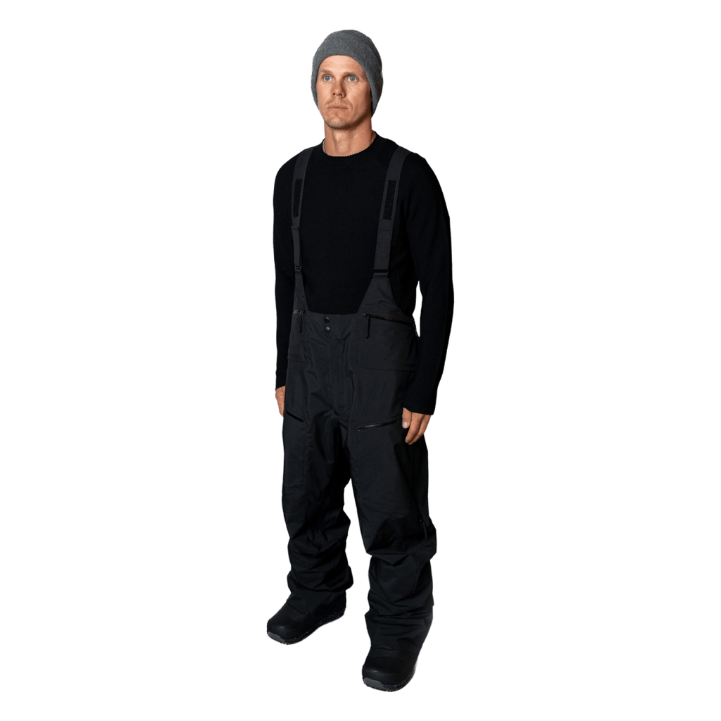 Skyline Faze 3L Hardshell Bib Pant 2026 Cat Black - Pacific Boarder
