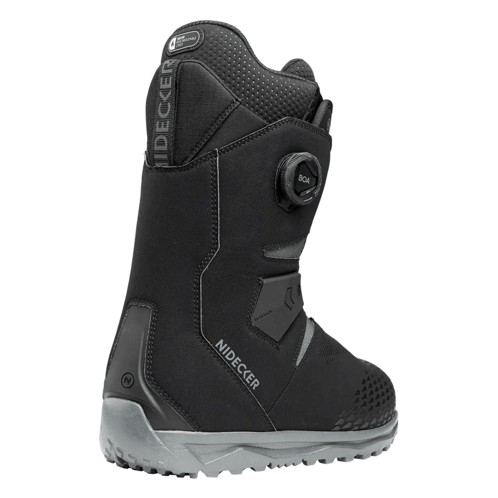 NIDECKER ALTAI 26.0㎝ 22-23 BLACK Nidecker Men's Altai Snowboard Boots 2026 Black – Pacific Boarder