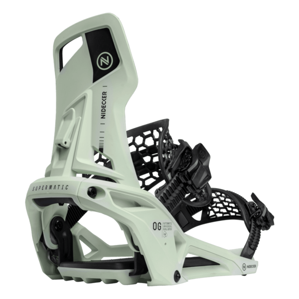 Nidecker OG Supermatic Snowboard Bindings 2026 Mint - Pacific Boarder