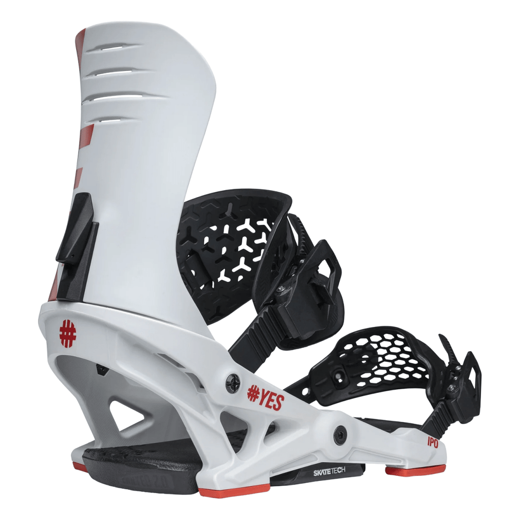 Yes Men's IPO Snowboard Bindings 2026 Nay Grey - Pacific Boarder