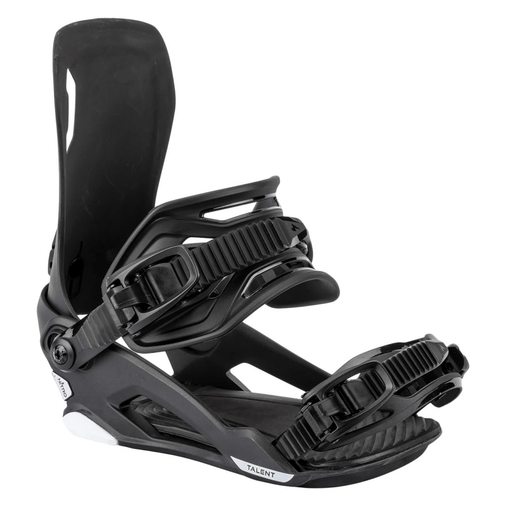 Nitro Talent Snowboard Bindings 2026 Ultra Black - Pacific Boarder