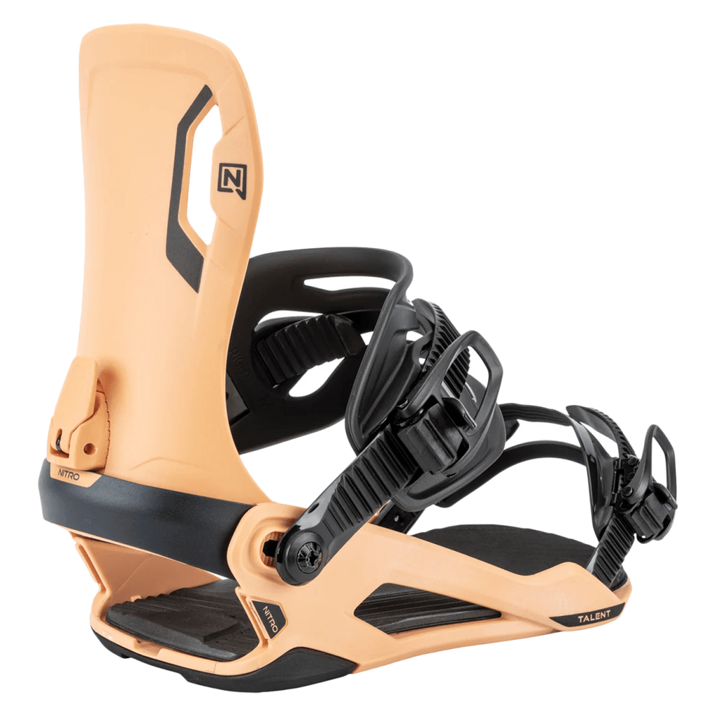 Nitro Talent Snowboard Bindings 2026 Coral - Pacific Boarder