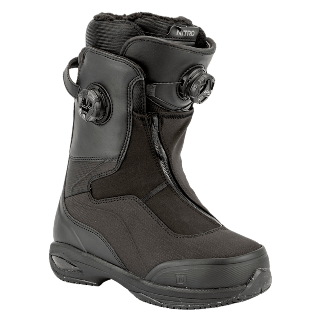 Nitro Women's Fate BOA Snowboard Boots 2026 Black - Pacific Boarder