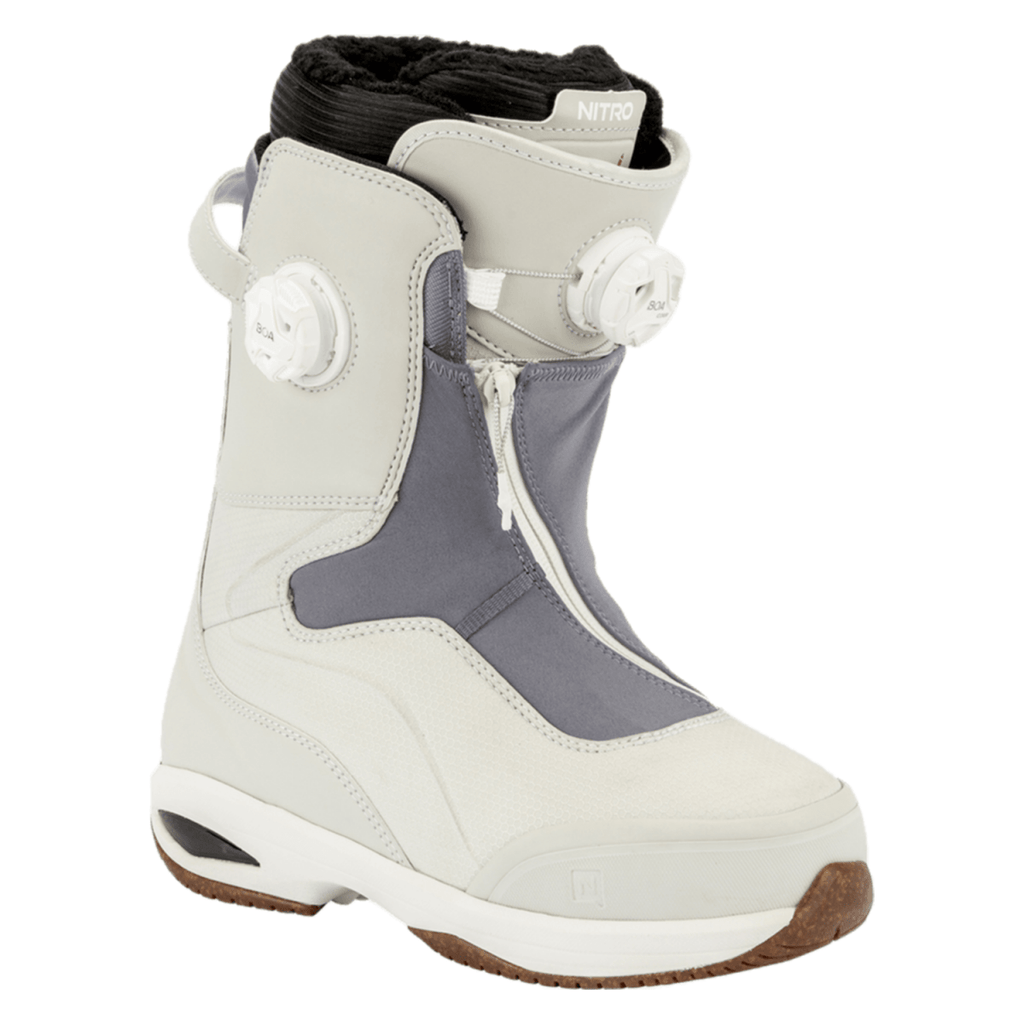 Nitro Women's Fate BOA Snowboard Boots 2026 Ice/Lavender - Pacific Boarder