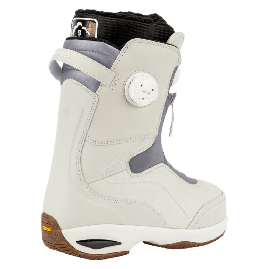 Nitro Women's Fate BOA Snowboard Boots 2026 Ice/Lavender - Pacific Boarder