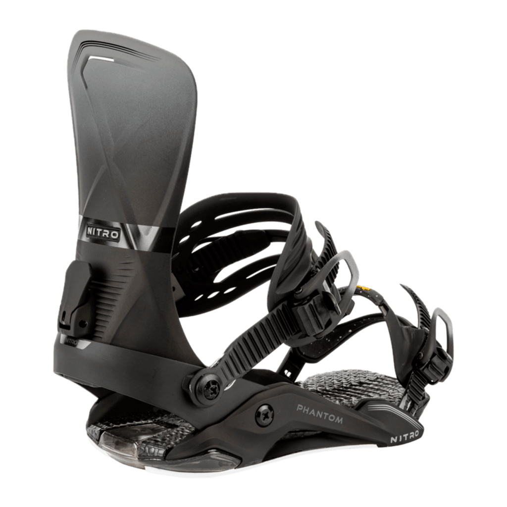 Nitro Men's Phantom Snowboard Bindings 2026 Black Fade - Pacific Boarder