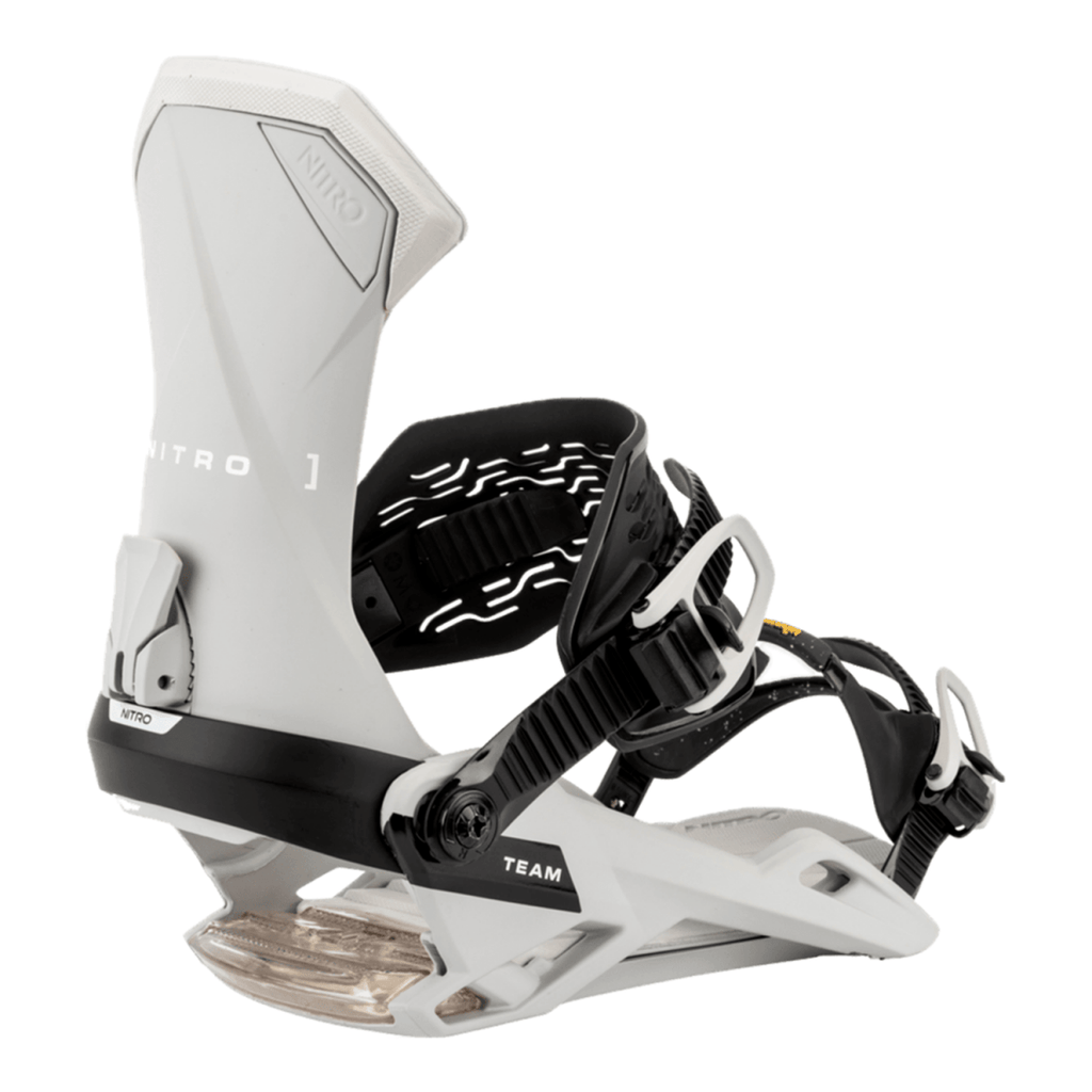 Nitro Men's Team Snowboard Bindings 2026 Grey - Pacific Boarder
