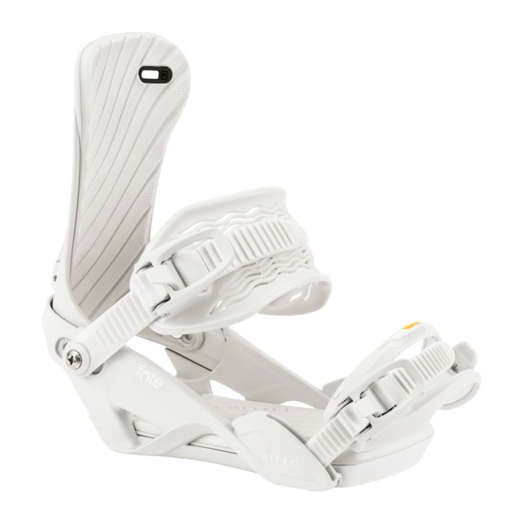 Nitro Women's Fate Snowboard Bindings 2026 Off White - Pacific Boarder