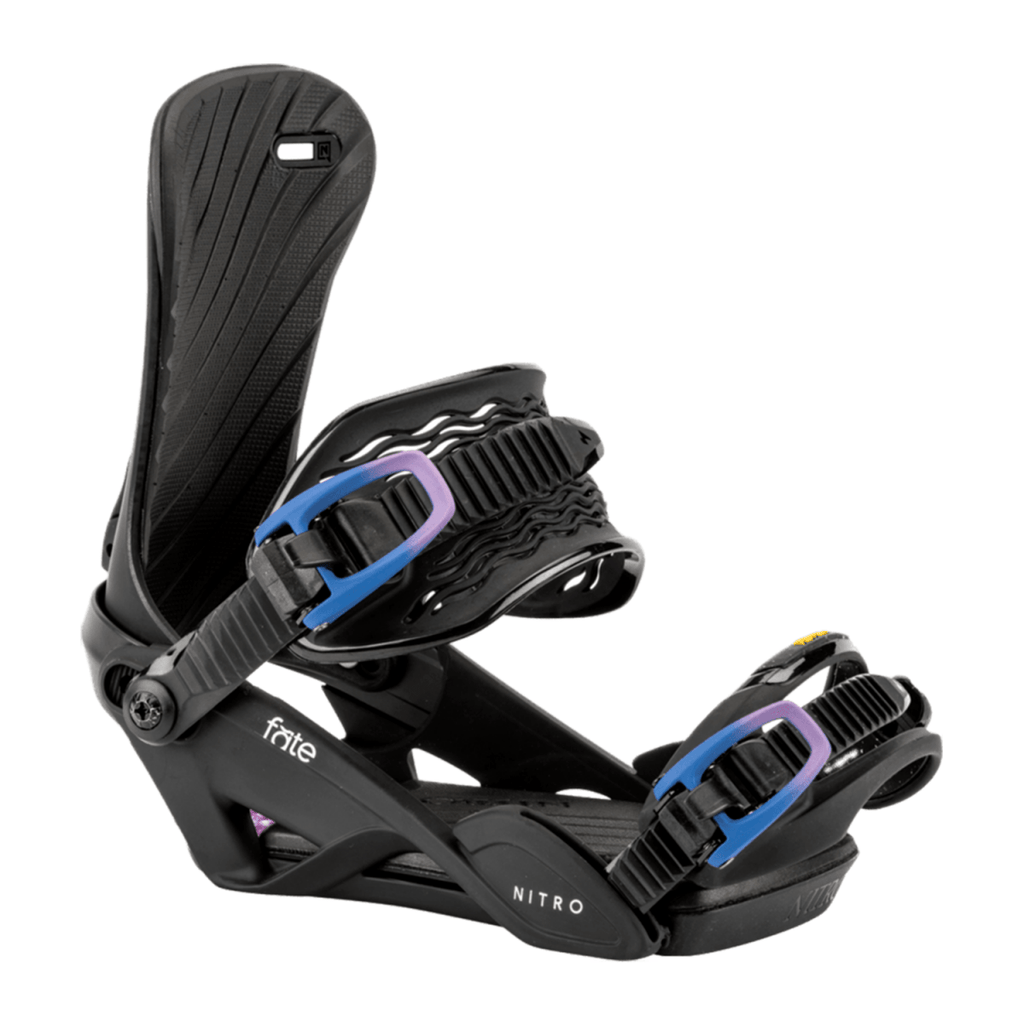 Nitro Women's Fate Snowboard Bindings 2026 Ultra Black - Pacific Boarder