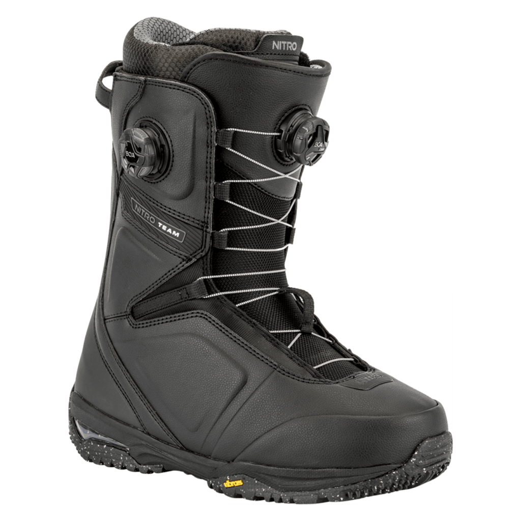 Nitro Men's Team BOA Snowboard Boots 2026 Black - Pacific Boarder