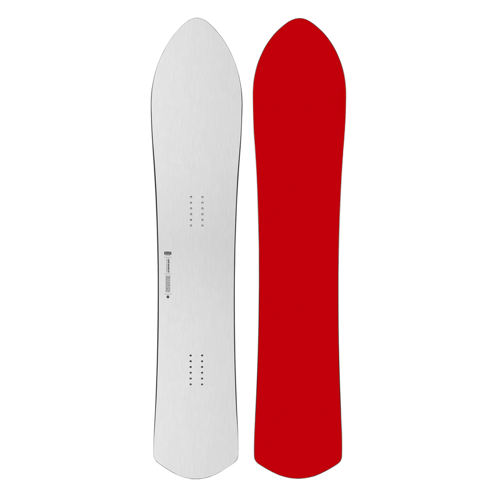 Korua Cafe Racer Brushed Snowboard - Pacific Boarder