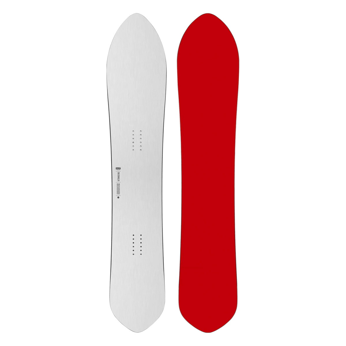 スノーボード korua pin tonic 172cm Korua Pin Tonic Brushed Snowboard – Pacific Boarder
