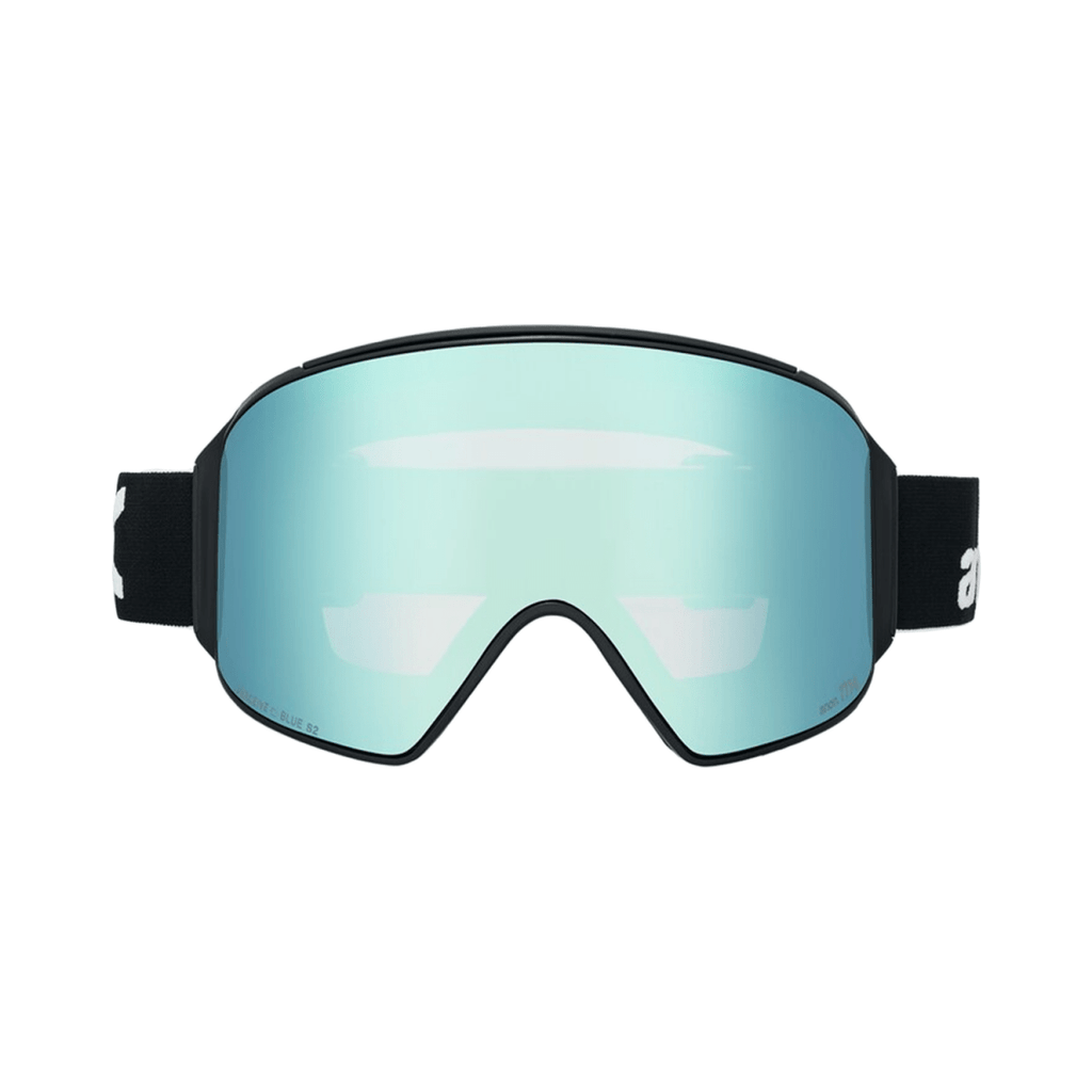 Anon M4 Cylindrical Low Bridge Fit Goggles Black/Perceive Variable Blue + Perceive Cloudy Pink - Pacific Boarder