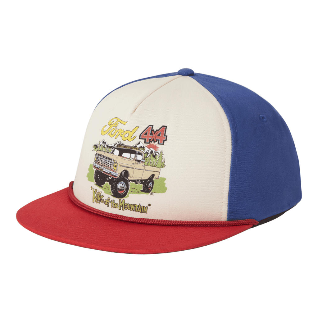 Brixton Ford King Of The Mtns HP Snapback Multi - Pacific Boarder