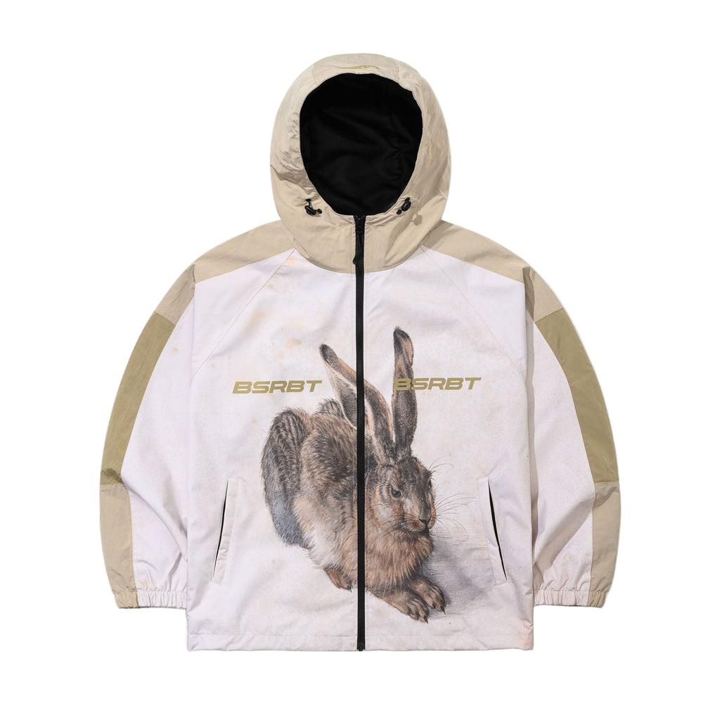 Shop Bsrabbit Hare1502 Art Print Hooded Jacket at Pacific Boarder.
