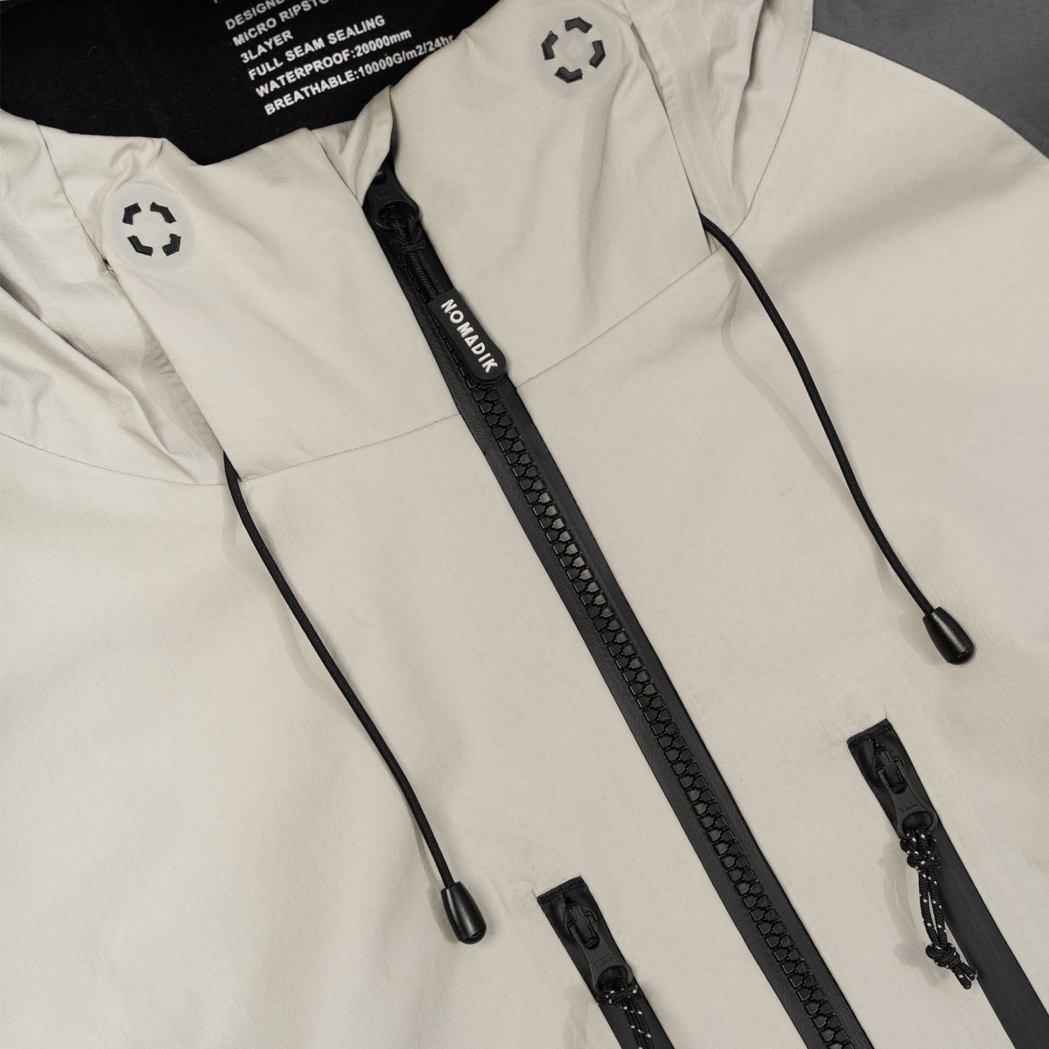 Nomadik Glitch Jacket 2026 Grey - Shop at Pacific Boarder