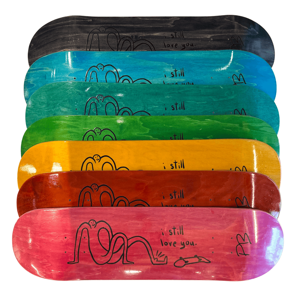 Pacific Boarder I Still Love You Skate Deck Assorted 8.25" - Pacific Boarder
