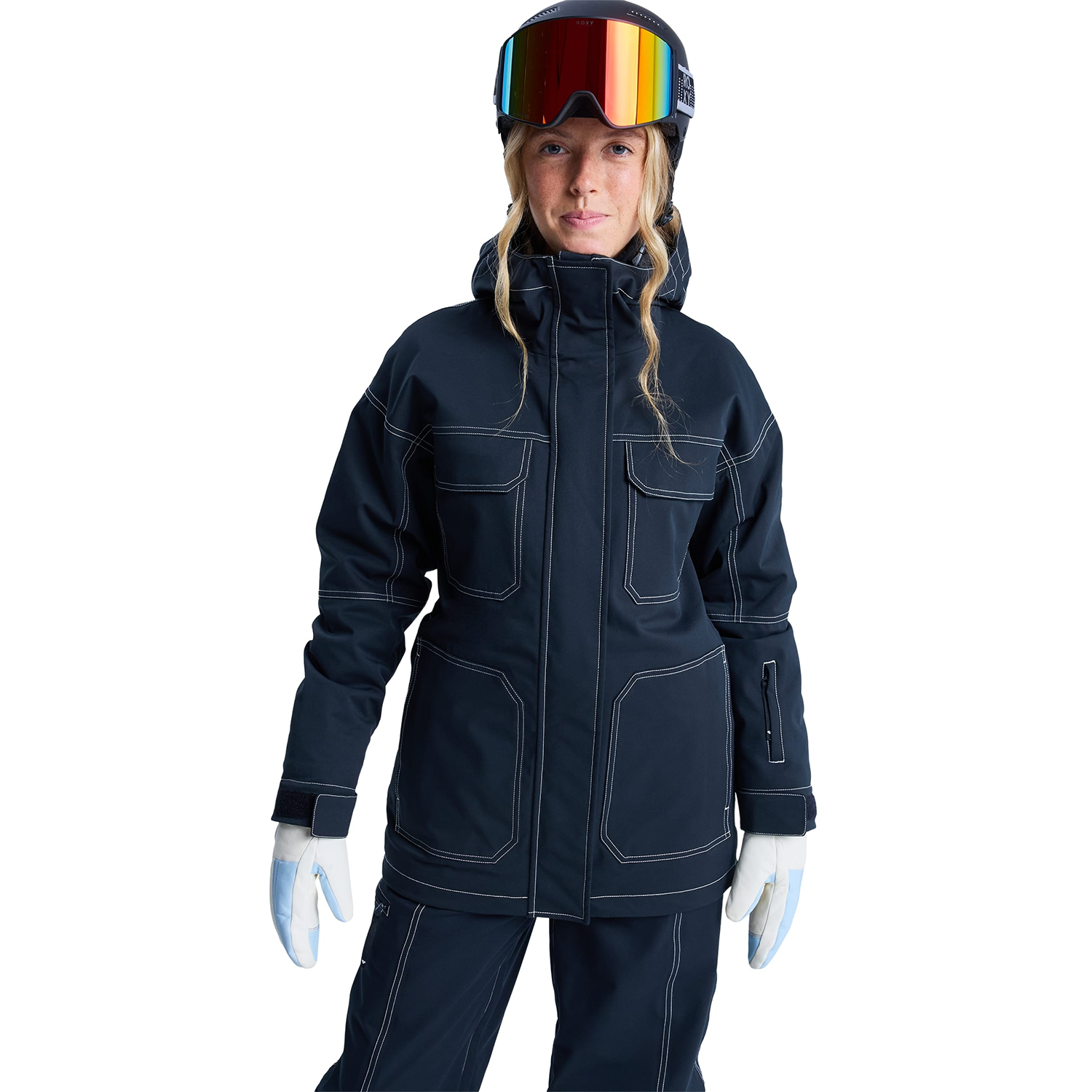 ROXY Chloe Kim スキーウェア Lサイズ Roxy Women's Chloe Kim Jacket 2026 Anthracite-Shop at Pacific Boarder
