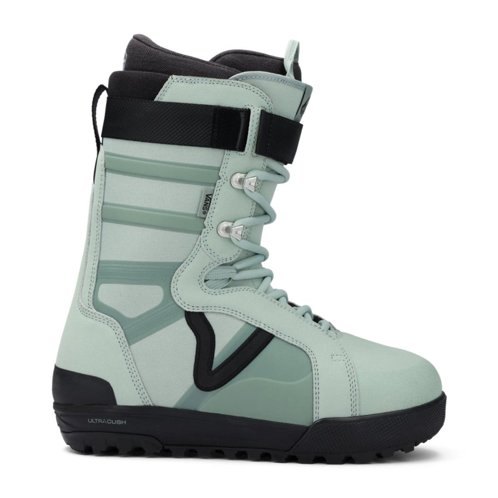 Vans Men's Hi - Standard Pro Snowboard Boots 2026 30th Anniversary Gray Olive - Pacific Boarder