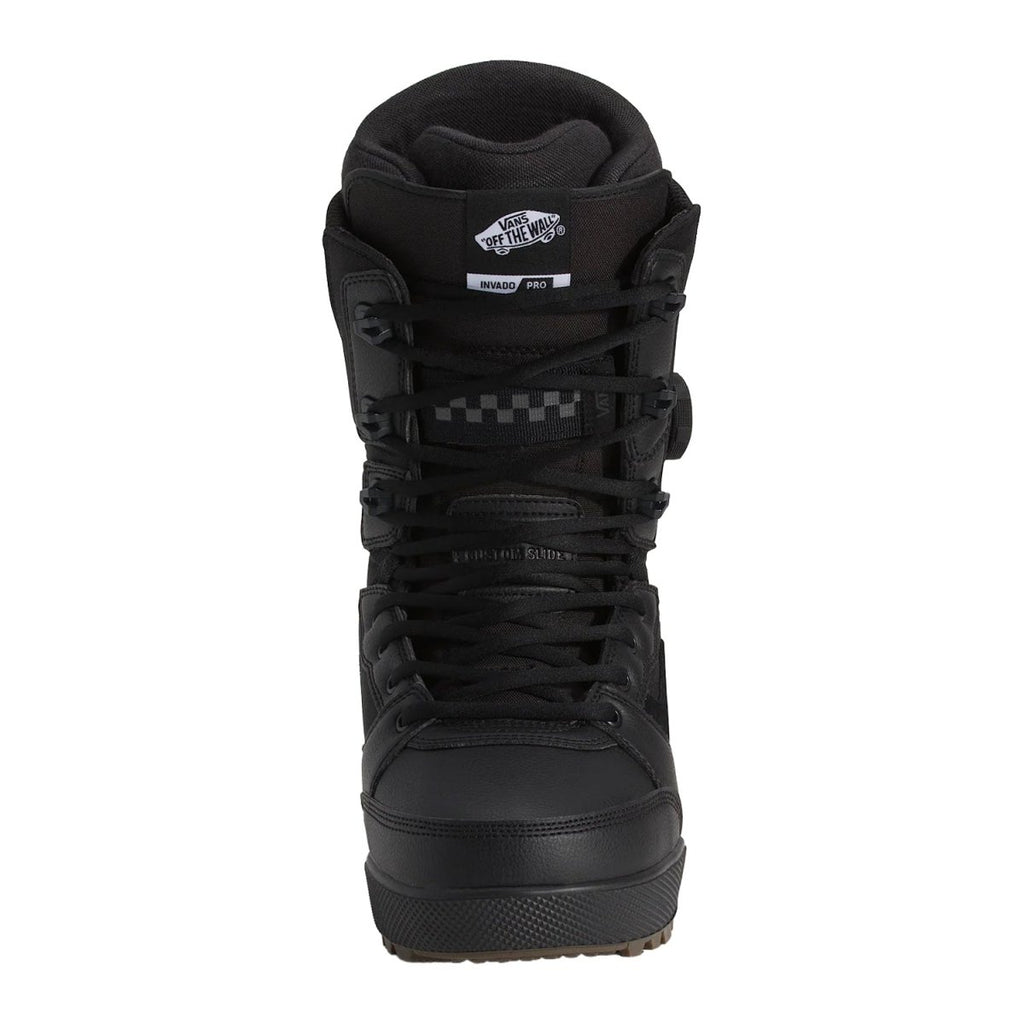 Vans Men's Invado Pro Snowboard Boots 2026 Black/Gum - Pacific Boarder
