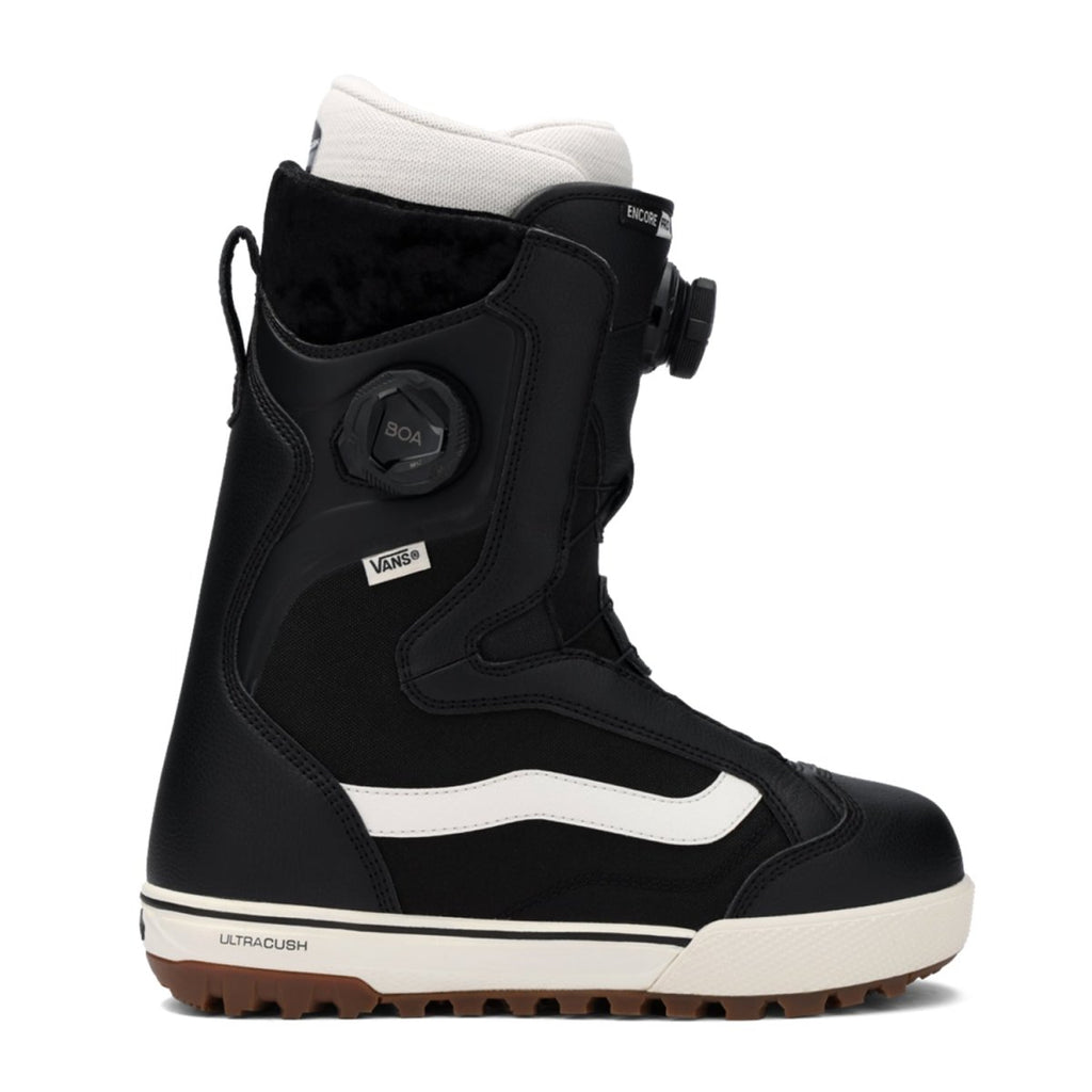 Vans Women's Encore Pro Snowboard Boots 2026 Black/Marshmallow - Pacific Boarder