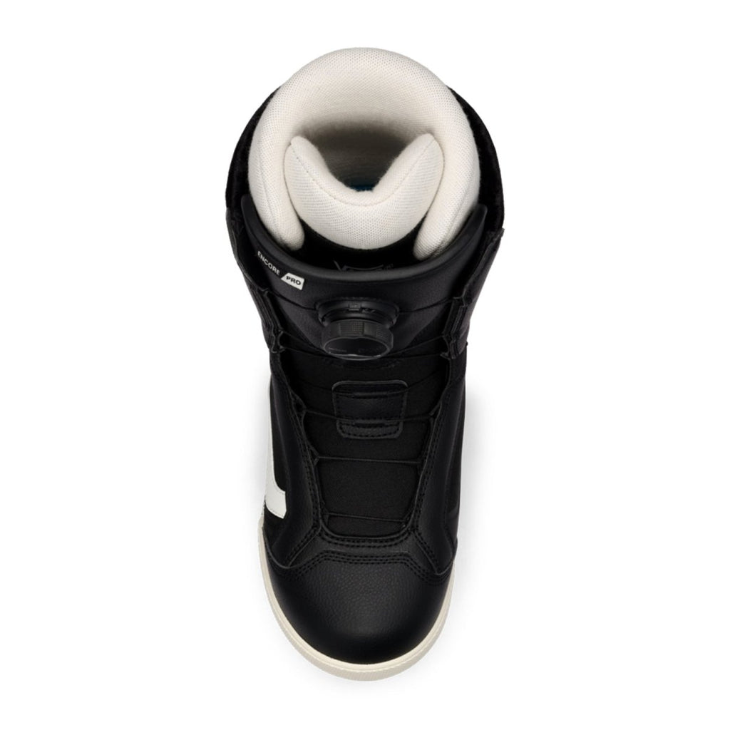 Vans Women's Encore Pro Snowboard Boots 2026 Black/Marshmallow - Pacific Boarder