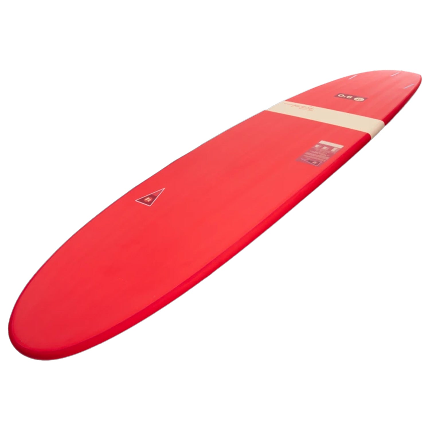 JJF by Pyzel Log Surfboard Red 9'0