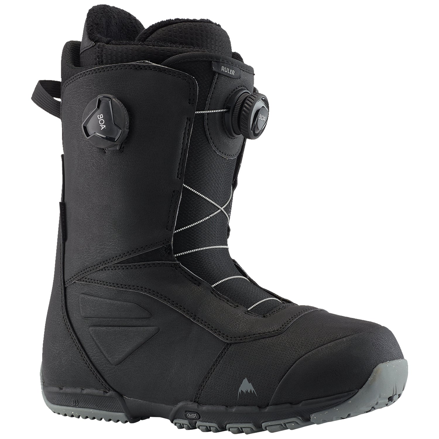 スノーボード Burton Ruler BOA wide Burton Men's Ruler BOA Wide Snowboard Boots 2027 Black – Pacific