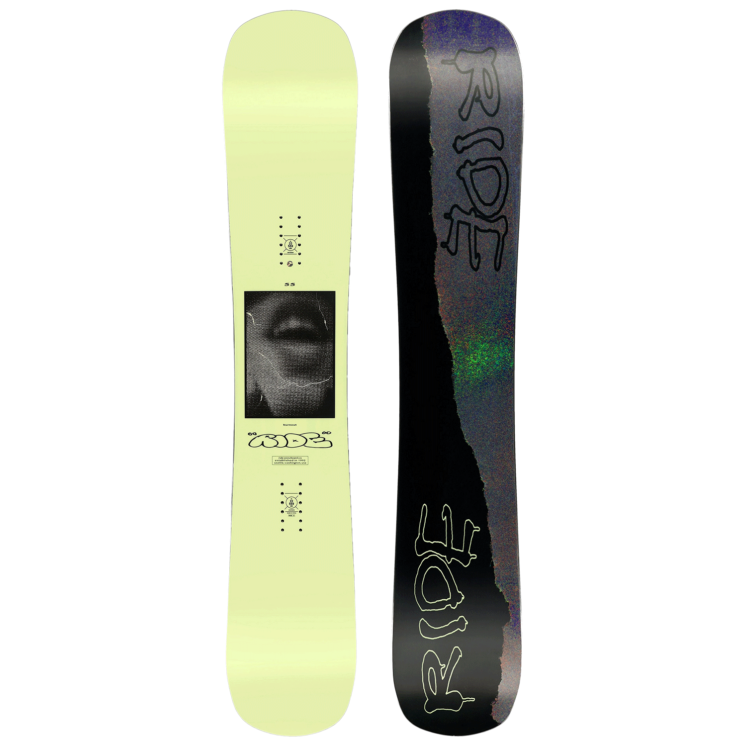 Ride Burnout Snowboard 2023 – Pacific Boarder
