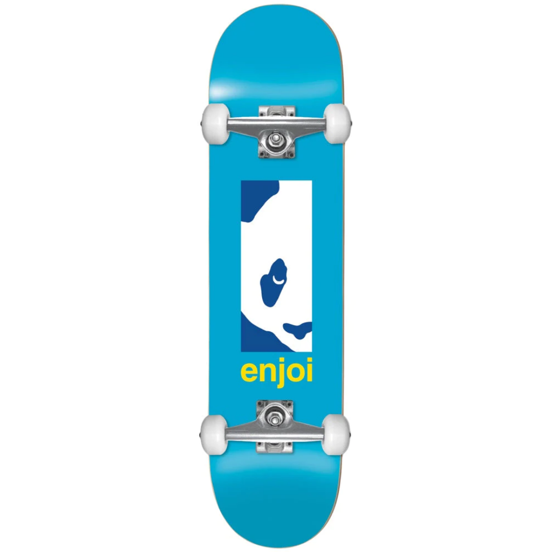 Enjoi Box Panda FP Skate Complete Blue 8.125