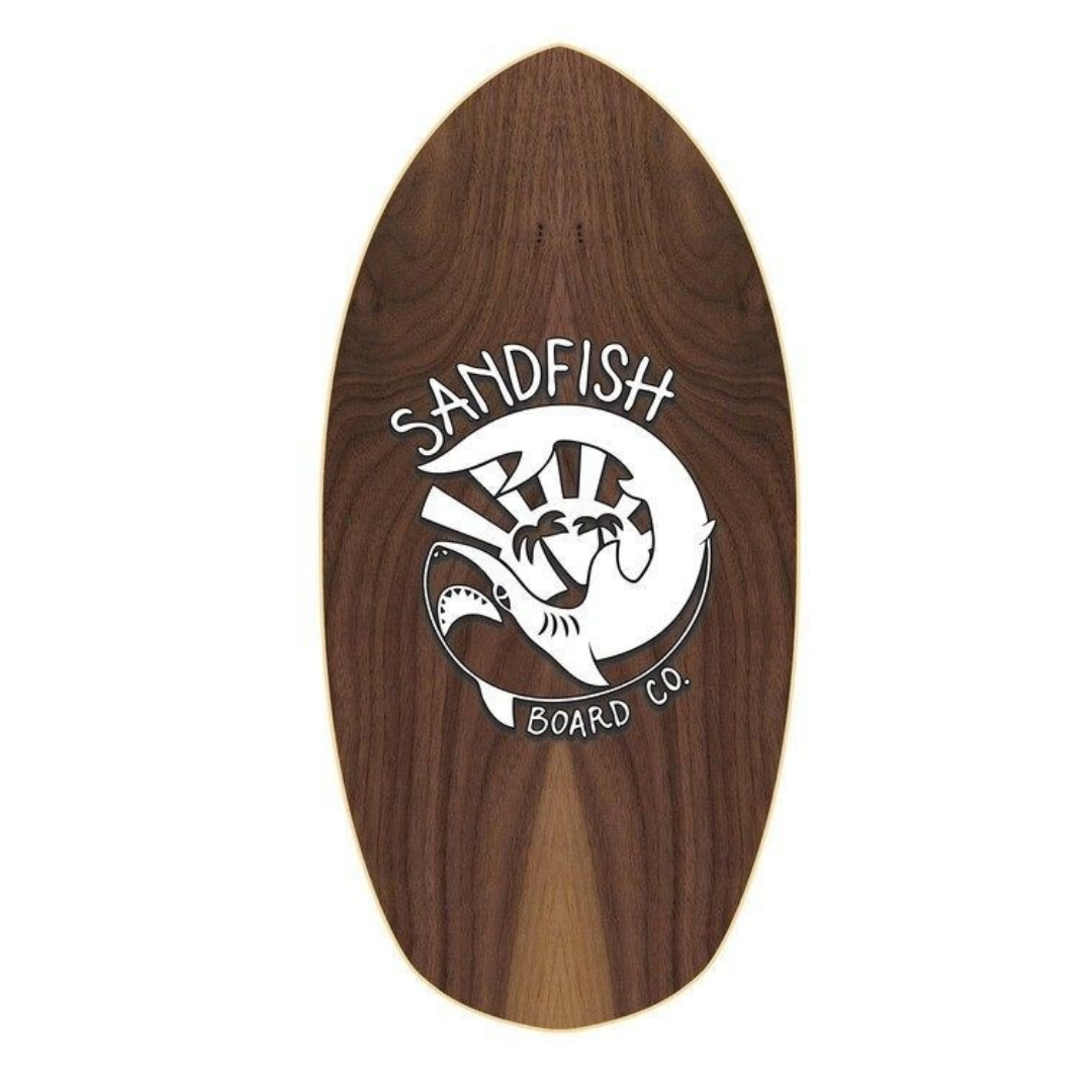 Sandfish Walnut Woody Skimboard 40